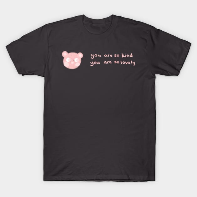 Lovely bear T-Shirt by Lilmissvegan